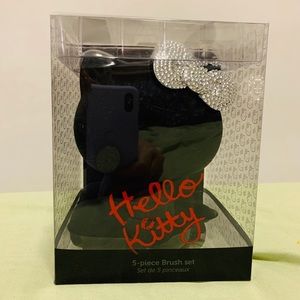 Hello Kitty Noir 5 Piece Brush Set